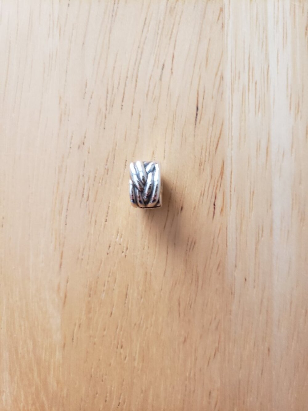 Pandora - Braided Clip Charm Forget me Knot - Retired Rare Clip Charm